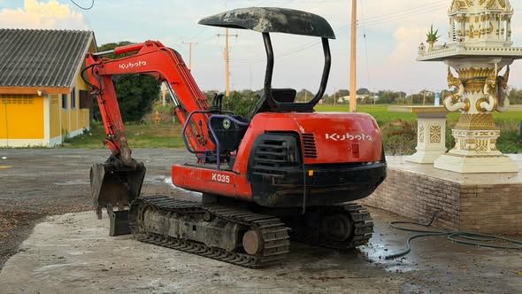 รถขุดขนาดเล็ก Kubota · K035