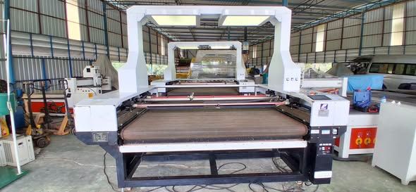 Laser Cutting Machine, Fabric, Dual-Head