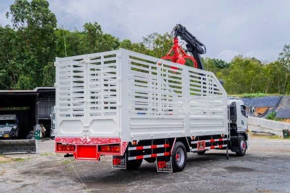 Truck-Mounted Crane with Grapple Hiab · 099D CLX