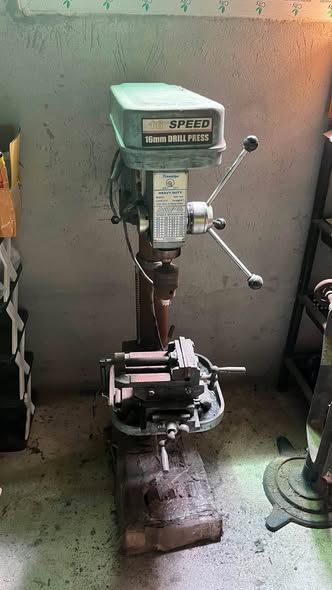 Hydraulic Press and Drilling Machine