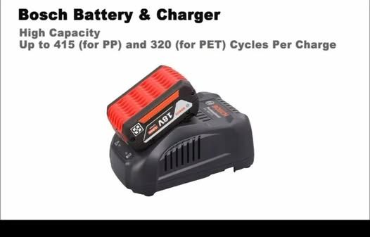 Battery-Powered Strapping Machine