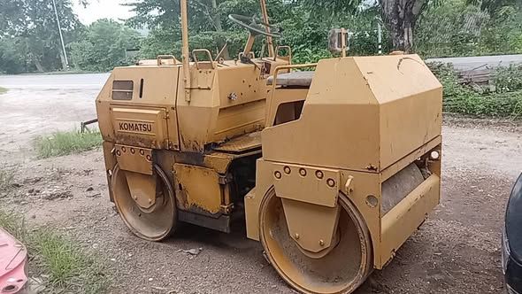รถบดถนน Komatsu