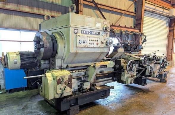 Manual Lathe Taiyo Seiki · Model 4T
