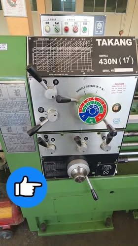 Manual Lathe Takang · 430N