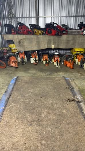 Saw Machine and Lawn Mower