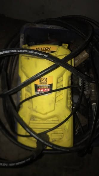 Angle Grinder and High-Pressure Water Pump