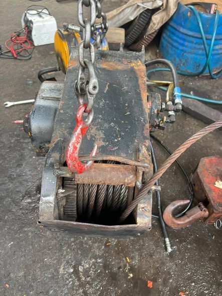 Hydraulic Winch, 5 Ton