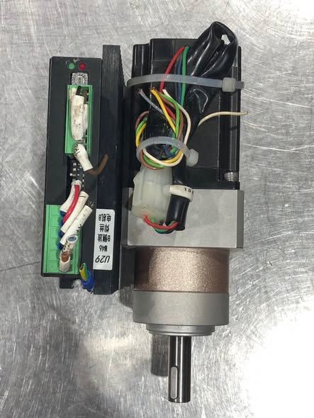 Stepper Gear Motor with Driver KOFON PL40-8-A; MOONS' AM23HSA4B0-03(Y); LEAD SR8-PLUS-D01