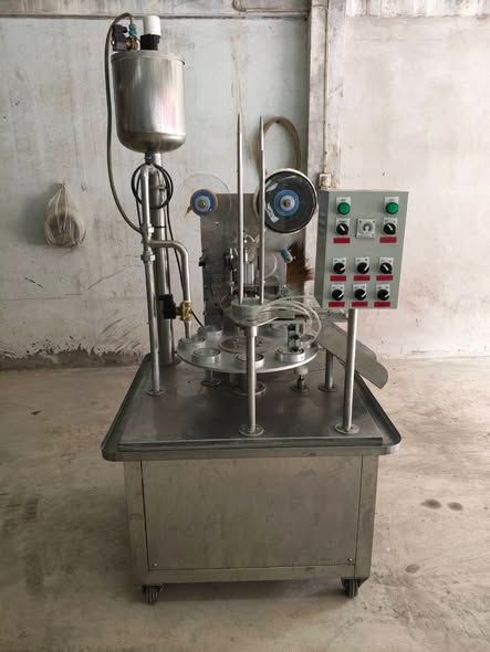 Automatic Cup Filling Machine, 8-Station
