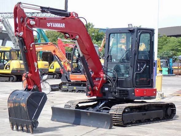 Excavator Yanmar · ViO55-6