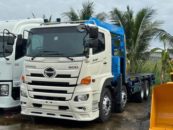 Truck with Crane Hino · GY2P 380