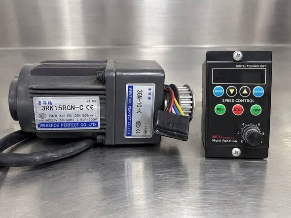 Gear Motor with Speed Controller Wenzhou Perfect · 3RK15RGN-C
