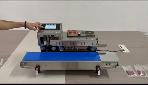 Conveyor Belt Sealer with Date Printer