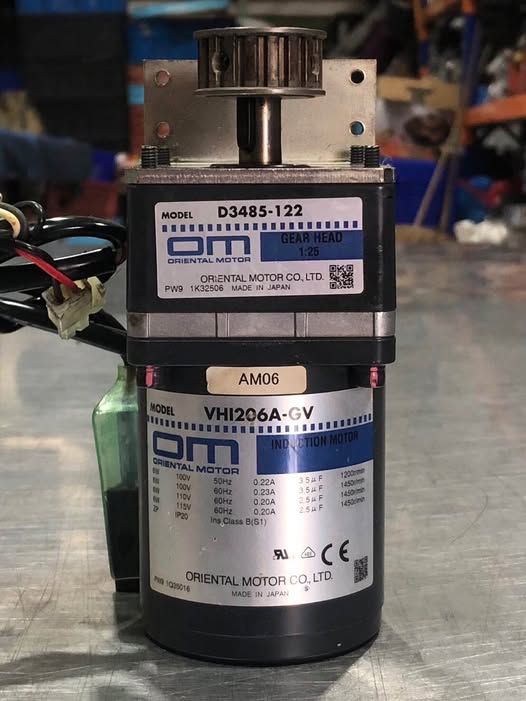 Gear Motor Oriental Motor · D3485-122 / VHI206A-GV