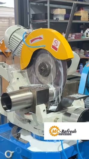 เครื่องตัดโลหะใบเลื่อยวงเดือน JC-350 (AUTO)