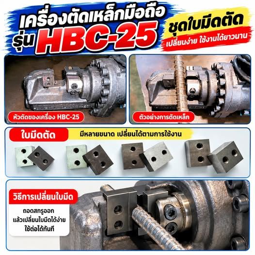 Hydraulic Rebar Cutter and Bender