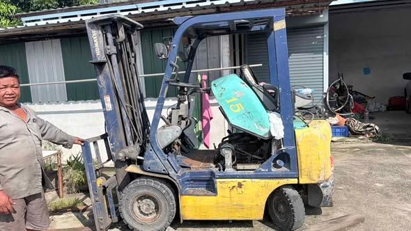 Gasoline Forklift Komatsu · H15